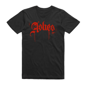 CAMISETA ASHES NEGRA