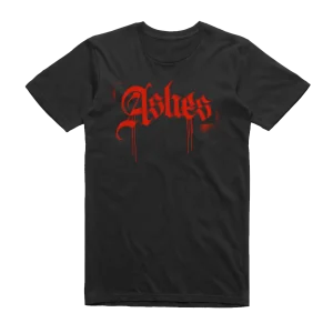CAMISETA ASHES NEGRA