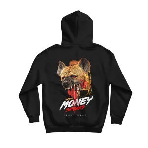 SUDADERA MONEY SPEAKS NEGRA